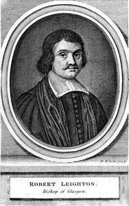 Robert Leighton, aartsbisschop van Glasgow, prent gemaakt door Robert White door Scottish School